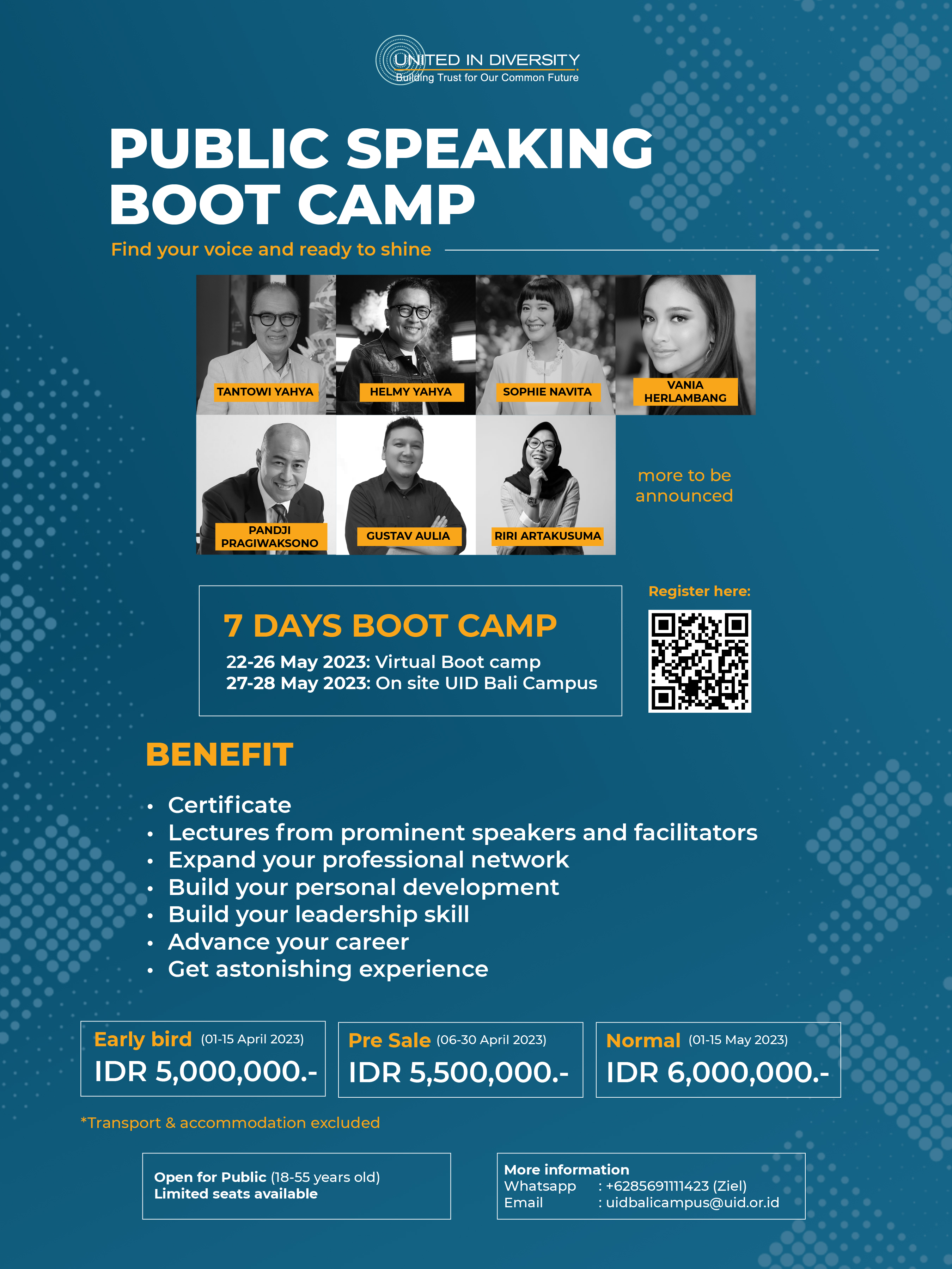 UID Bali Campus: Public Speaking Boot Camp